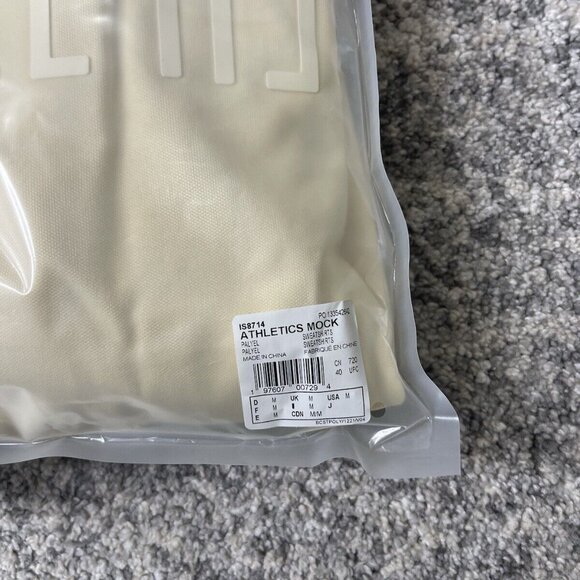 Fear of God Adidas Athletics Mock Pale Yellow Sweatshirt Women’s Medium IS8714 - Picture 16 of 16